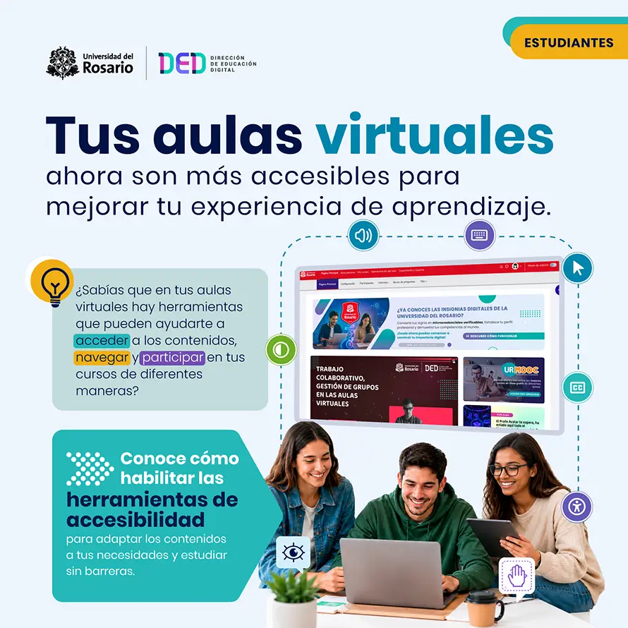 Campaña de orientaciones de accesibilidad - Estudiantes
